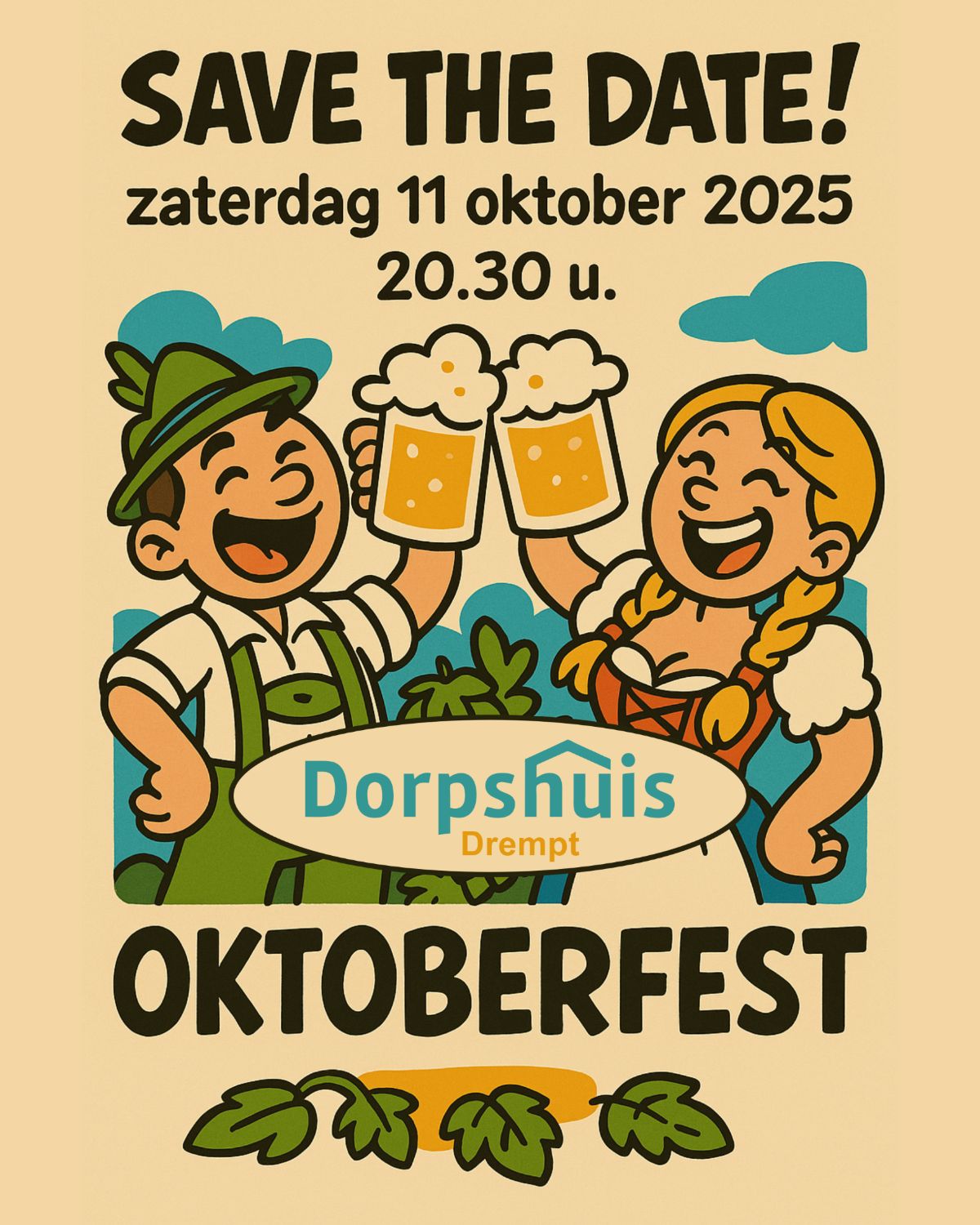 Je bekijkt nu Save the date: 11 oktober